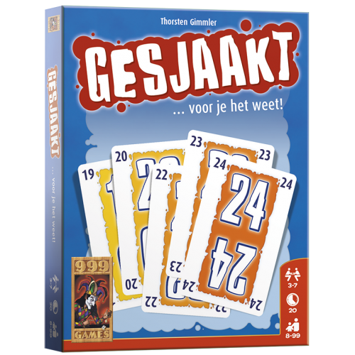 Gesjaakt - Kaartspel