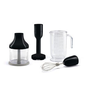 Staafmixer accessoires - HBAC01BL set van 4 - Zwart