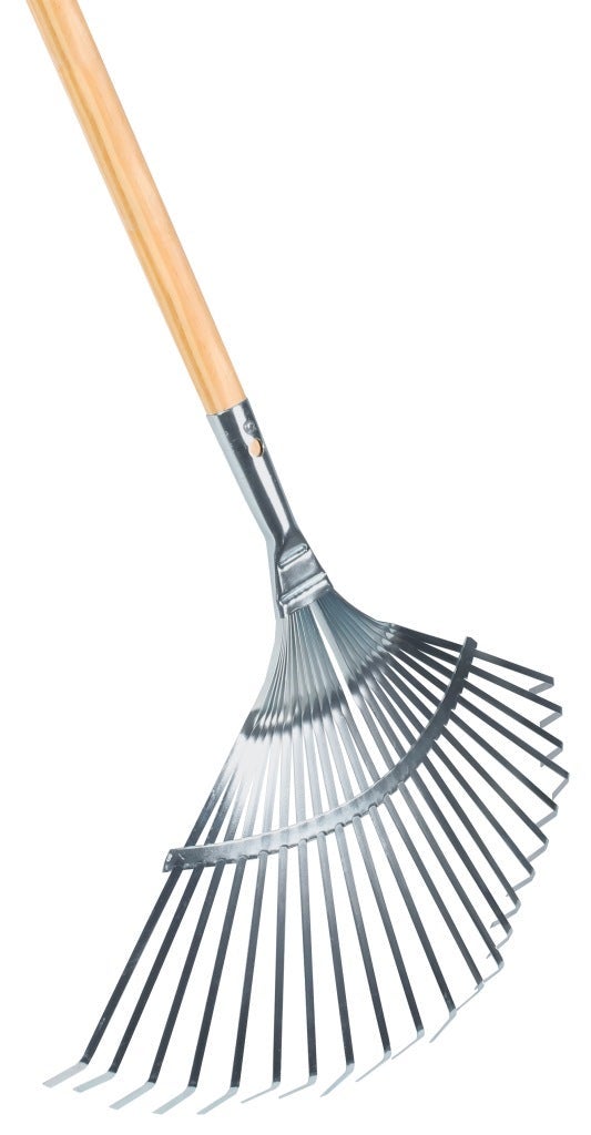 Gazonhark verzinkt plat compleet