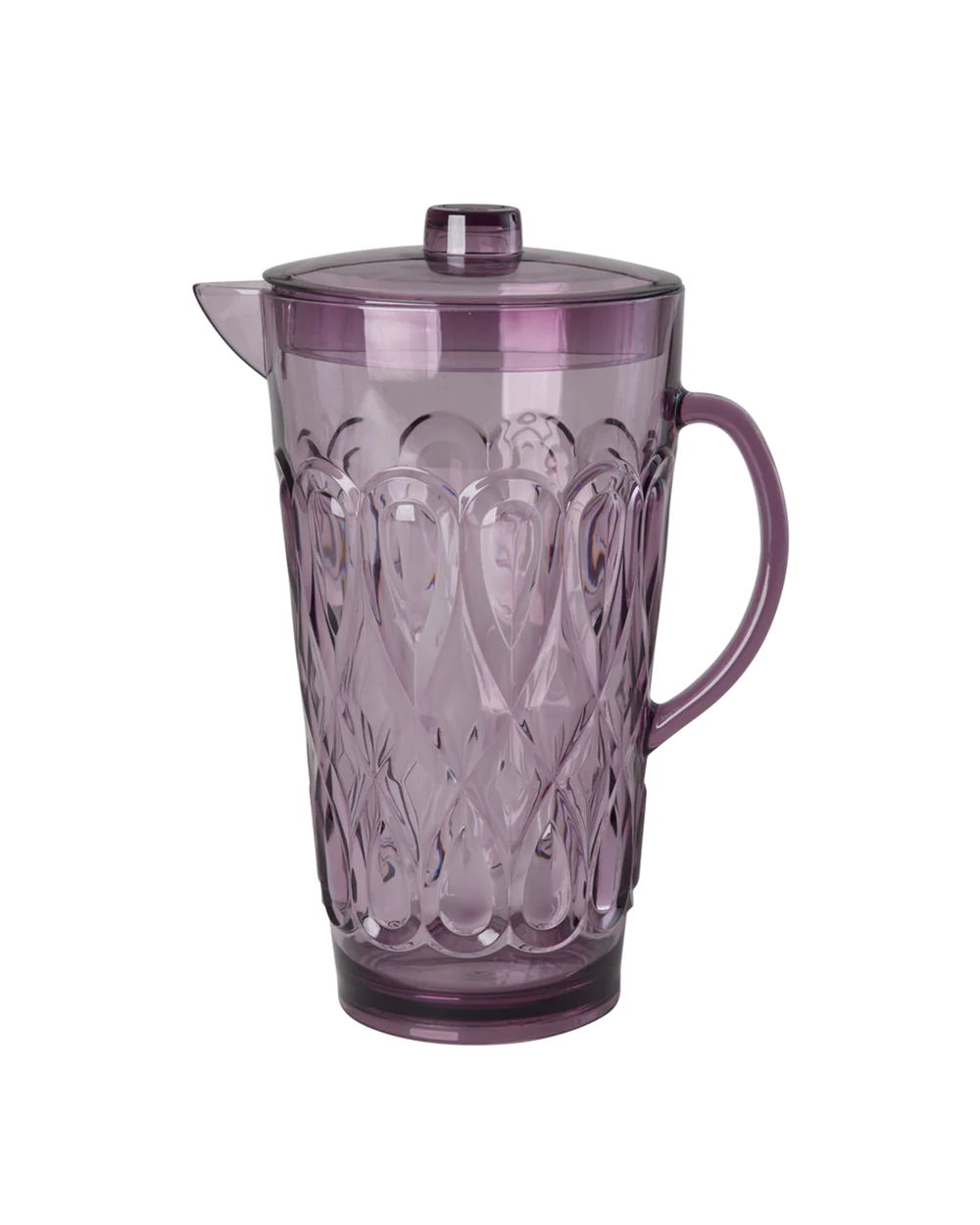 Kunstof kan - With Swirly Embossed Detail 2,5 L - Licht paars