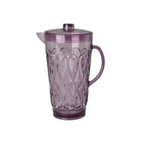 Kunstof kan - With Swirly Embossed Detail 2,5 L - Licht paars