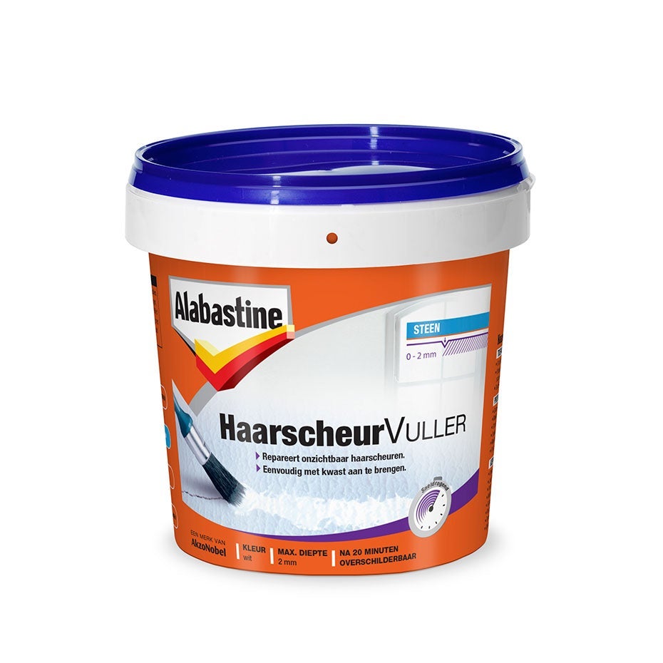 Alabastine haarscheurvuller wit 250 ml