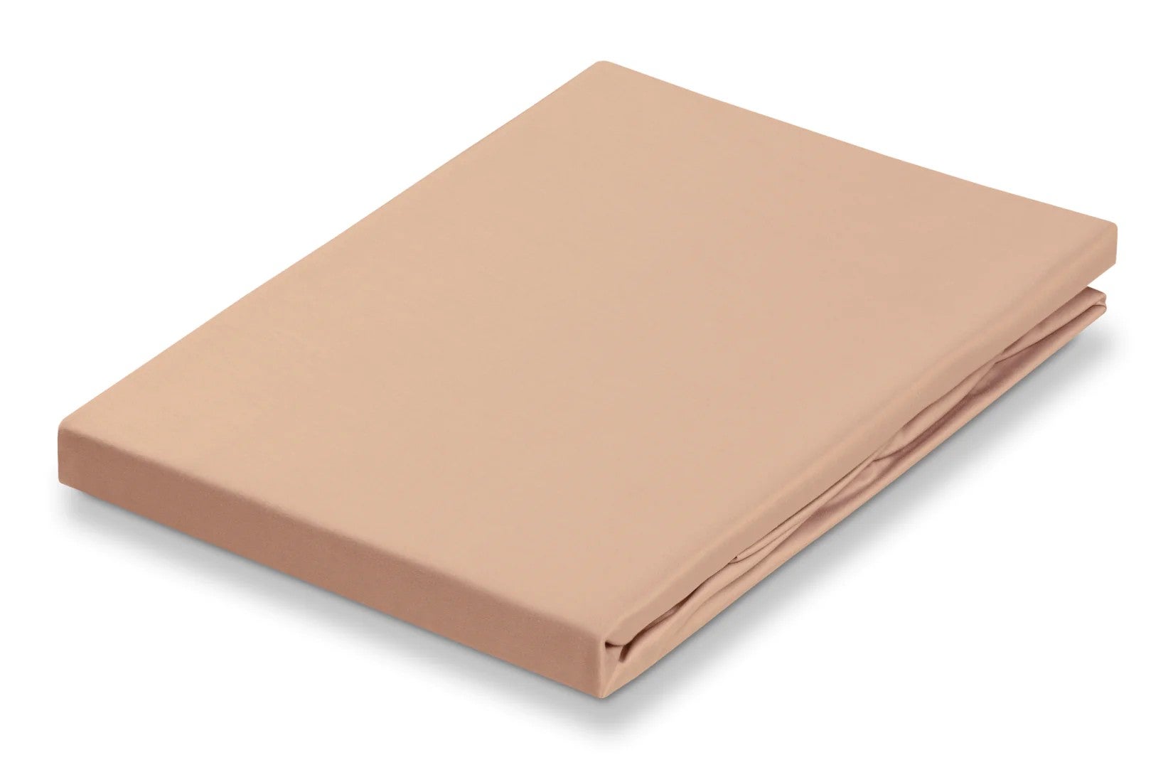 Hoeslaken - Satijn 90/210 cm - Praline 