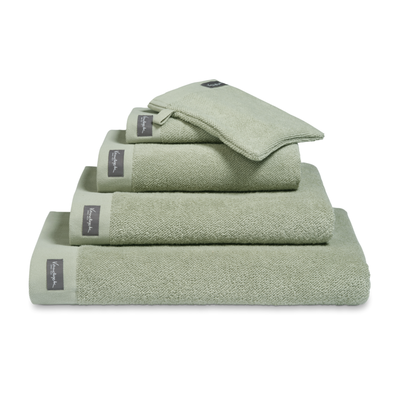 Badhanddoek Home uni 70x140 - Smoke green