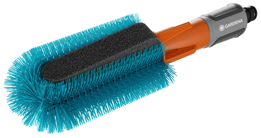 Fietsborstel - Cleansystem - (Met Slangaansluiting)