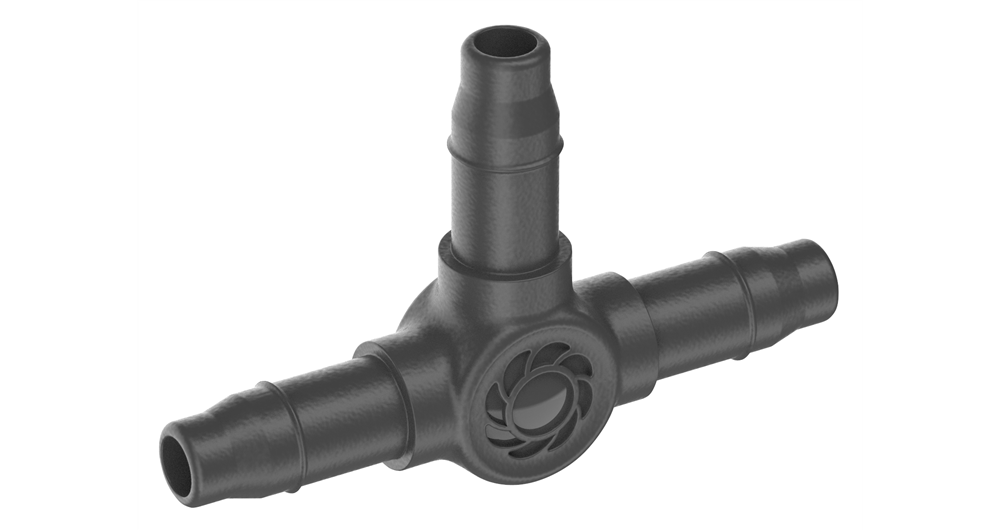 T-stuk 4,6 mm (3/16") - Micro Drip System