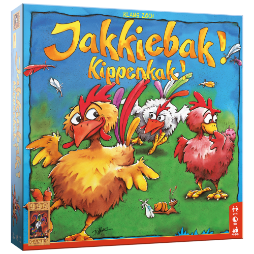 Jakkiebak! Kippenkak! - Bordspel