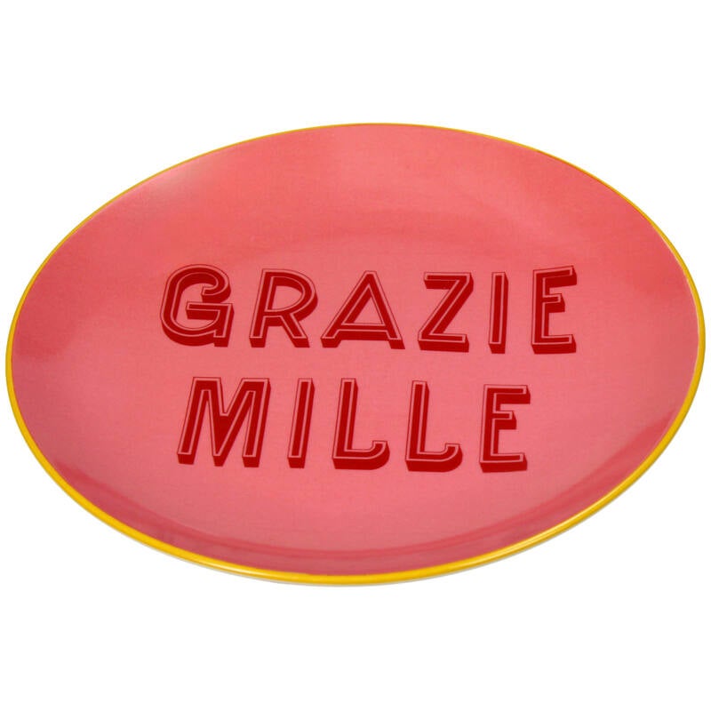 Bord - Grazie Mille 20,5x20,5x2,5cm - Roze