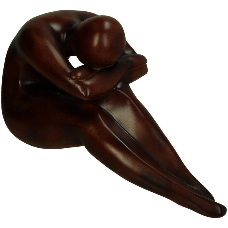 Ornament - Human Polyresin 57x22,9x30,4cm - Bruin