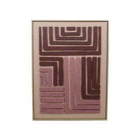 Wandpaneel - Wall Plaque Paper Multi 60x2,9x80cm - Multicolor