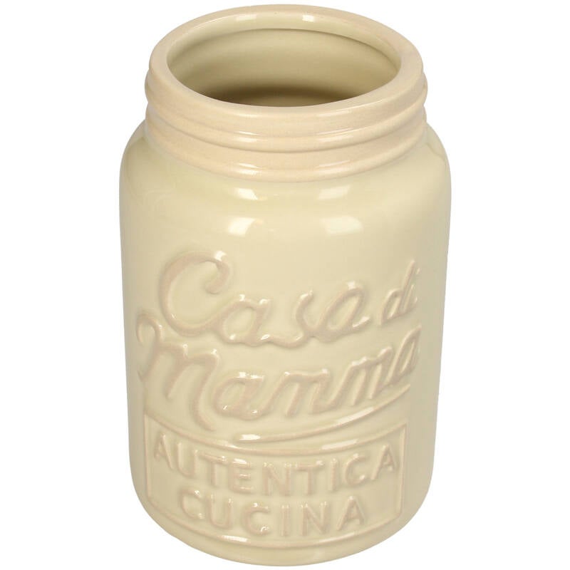 Vaas - Casa di Mamma 10,5x10,5x16,3cm - Ivoor