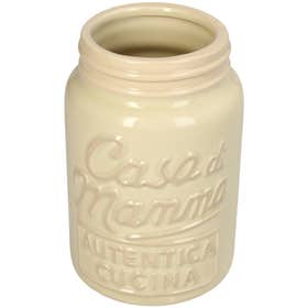 Vaas - Casa di Mamma 10,5x10,5x16,3cm - Ivoor