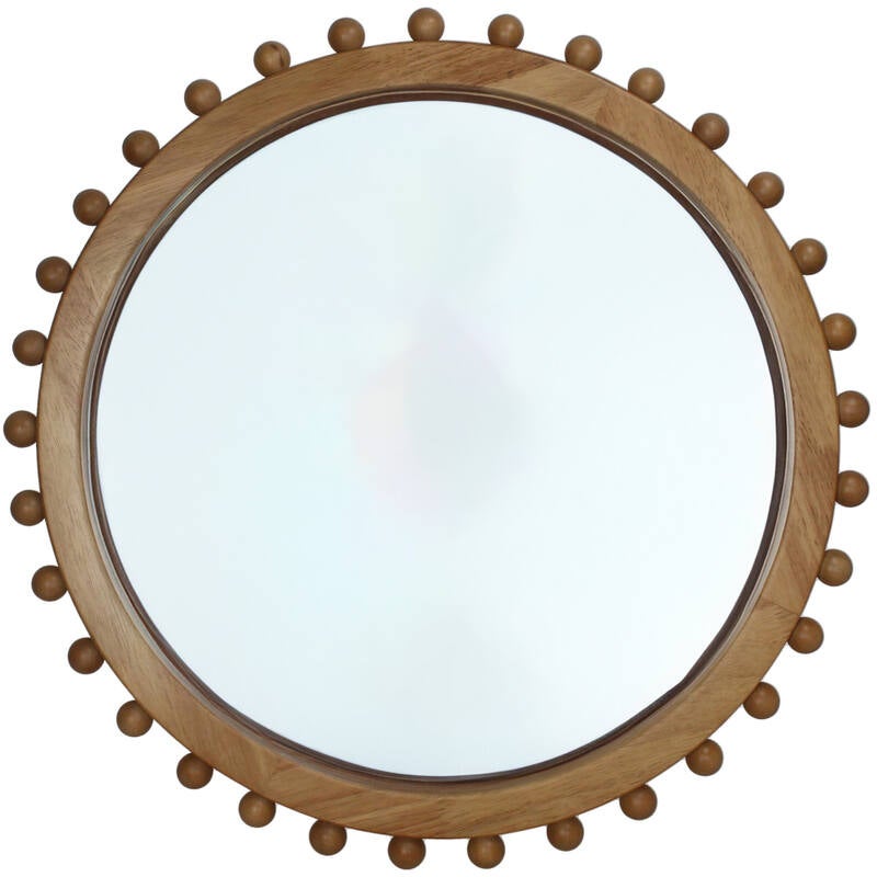 Spiegel - Rubberhout 54x2,5x54cm - Natural