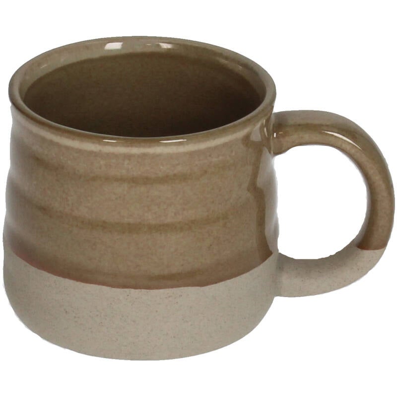 Mok - Stoneware 10x7x7cm - Ivoor