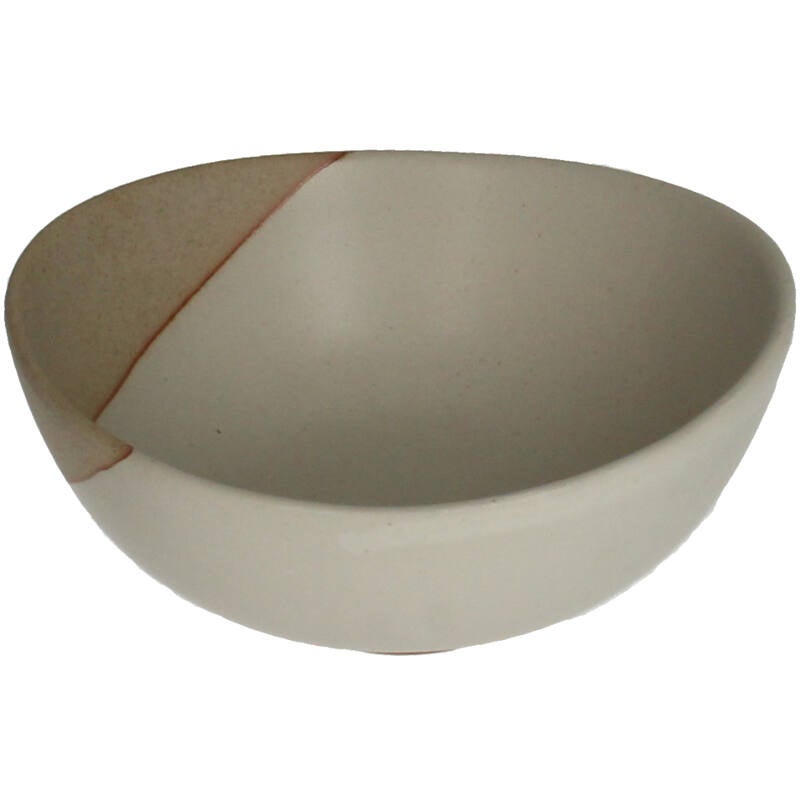 Kom - Stoneware 11x11x5cm - Ivoor