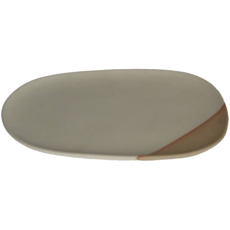 Bord - Stoneware 26x17x1,8cm - Ivoor