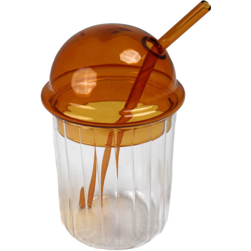 Tumbler - Glas 10x10x18cm - Amber