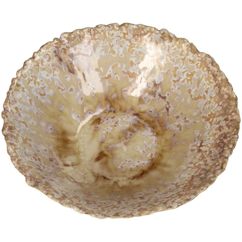 Kom - Stoneware 19,5x19,5x5,5cm - Beige