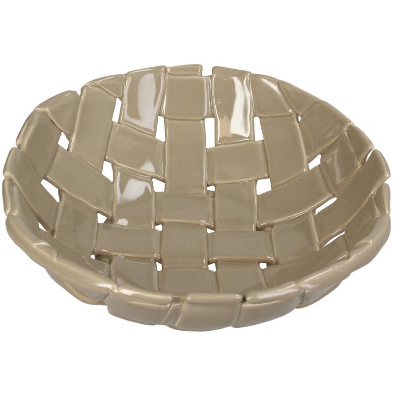 Kom - Dolomite 25,5x25,5x8cm - Beige