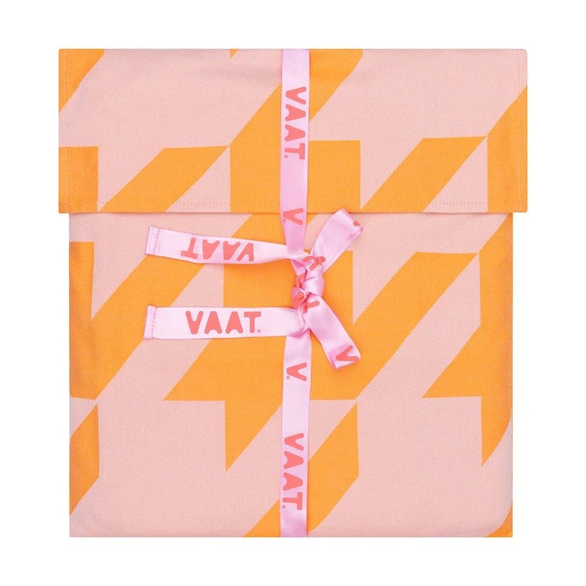 Tafelkleden - Tafellaken XL pied-de-poule - Pink/Orange