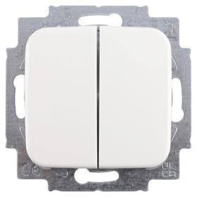 Inbouw schakelaar - Serie reflex - Polwarwit
