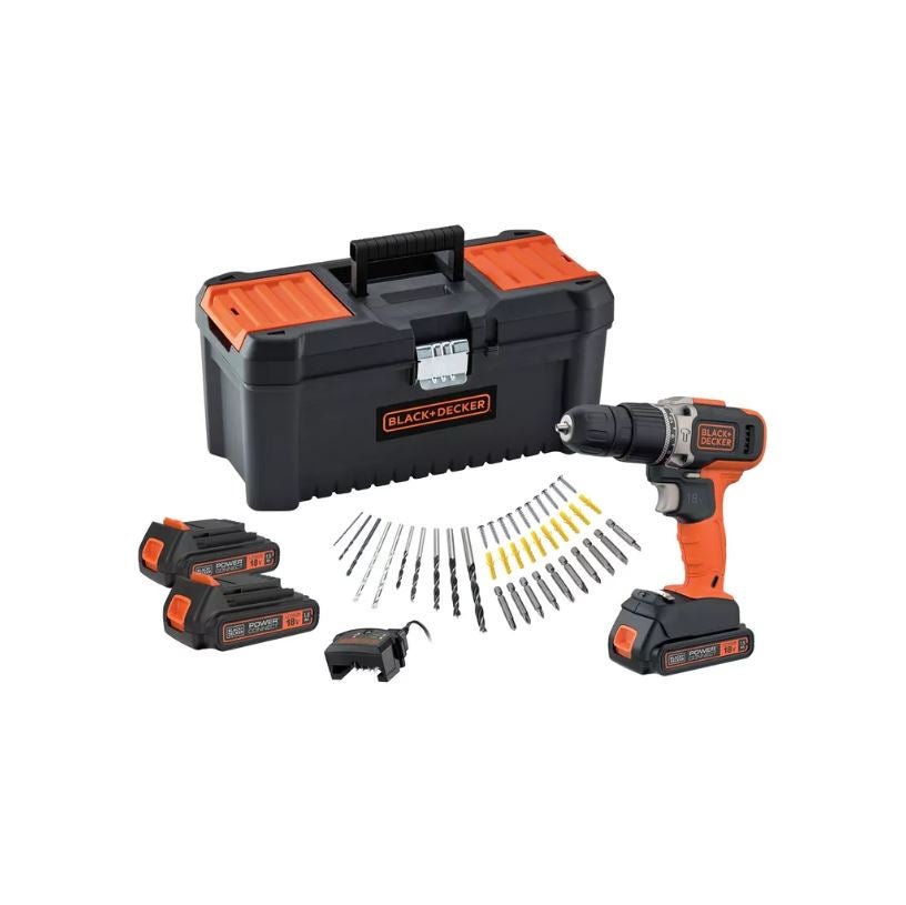 Accuschroefboormachine - BCD003C3TA-QW Kit 18V - incl. 3 accu's