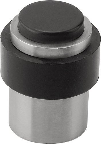 BASICS LB30 deurstop vloer/wand mat roestvast staal