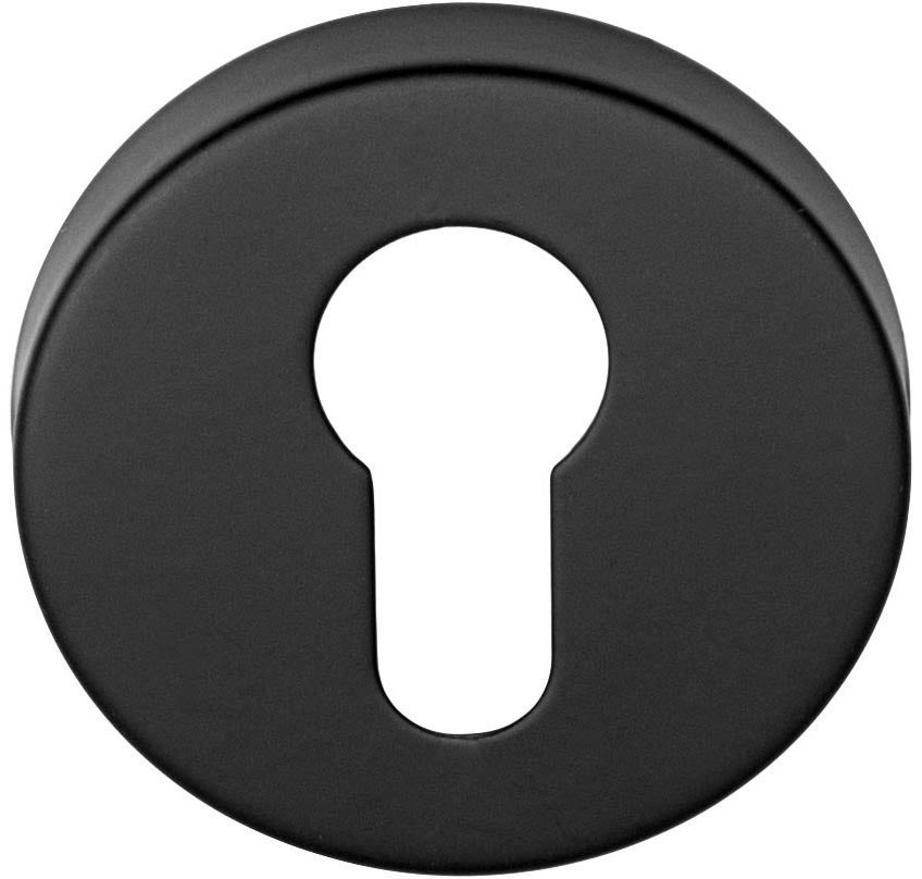 Cilinderplaatje - BASICS 10mm - Mat zwart