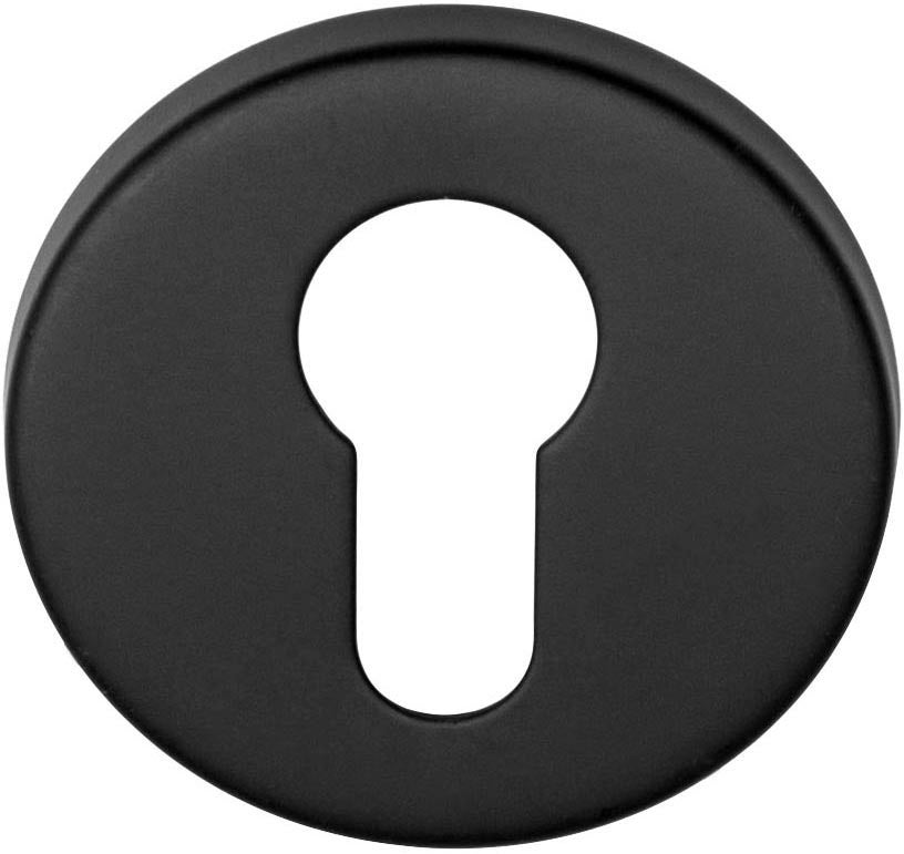 Cilinderplaatje - BASICS 6mm - Mat zwart