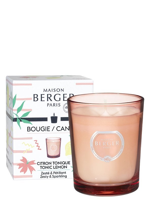 Geurkaars - Riviera bougie - Roze 