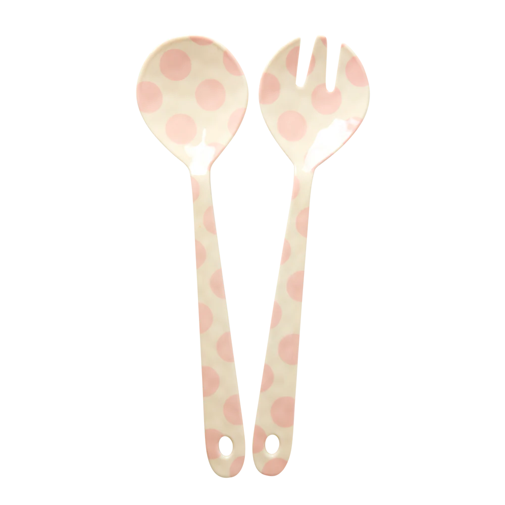 Slabestek - Pink Dots Print - Zacht roze