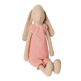 Knuffel - Night suit 53cm - Rood gestreept