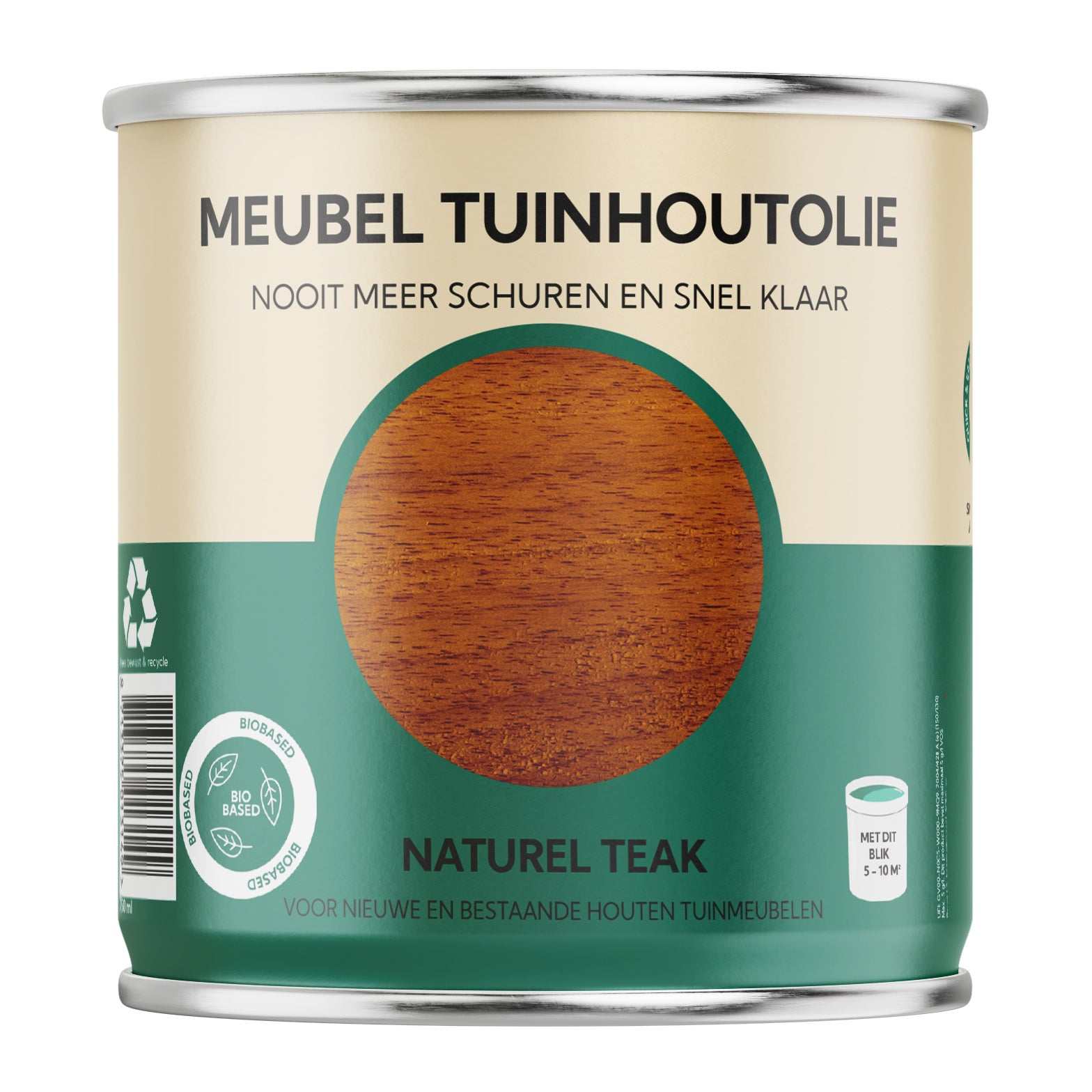Tuinmeubelolie - Naturel Teak - 750 ml.