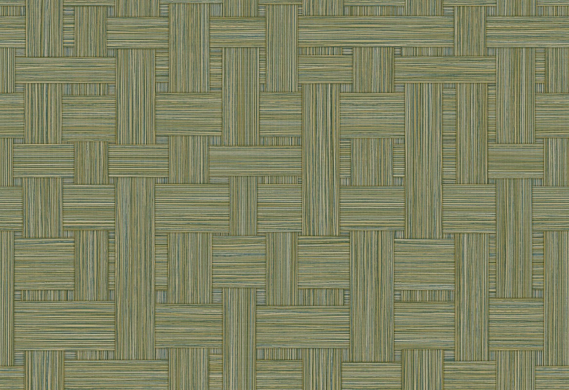 Vliesbehang - Milano Vimini Groen - 10,05 m lang x 53 cm breed