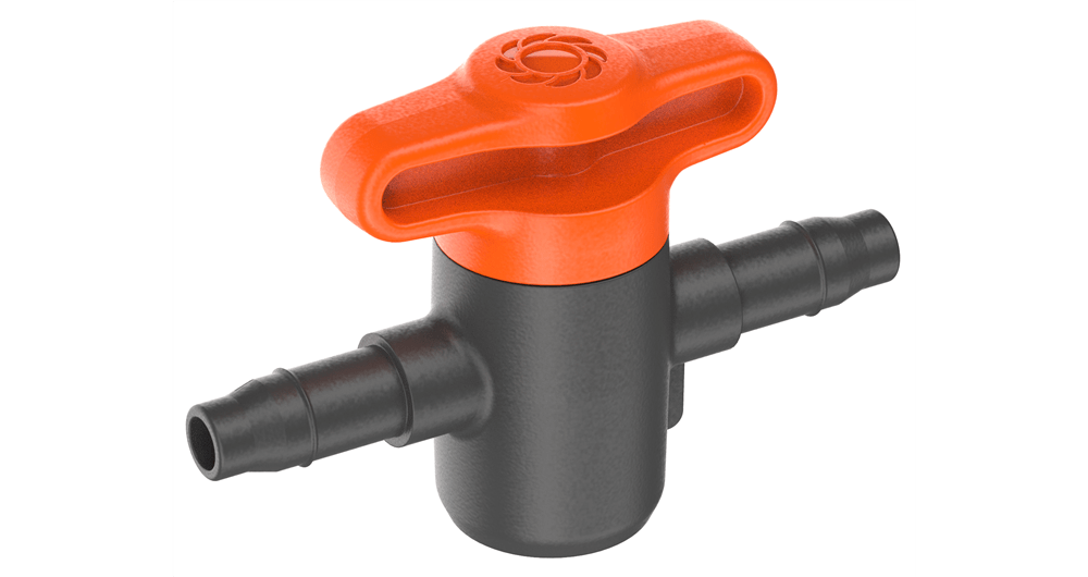 Reguleer- en afsluitventiel (3/16") - Micro-Drip System