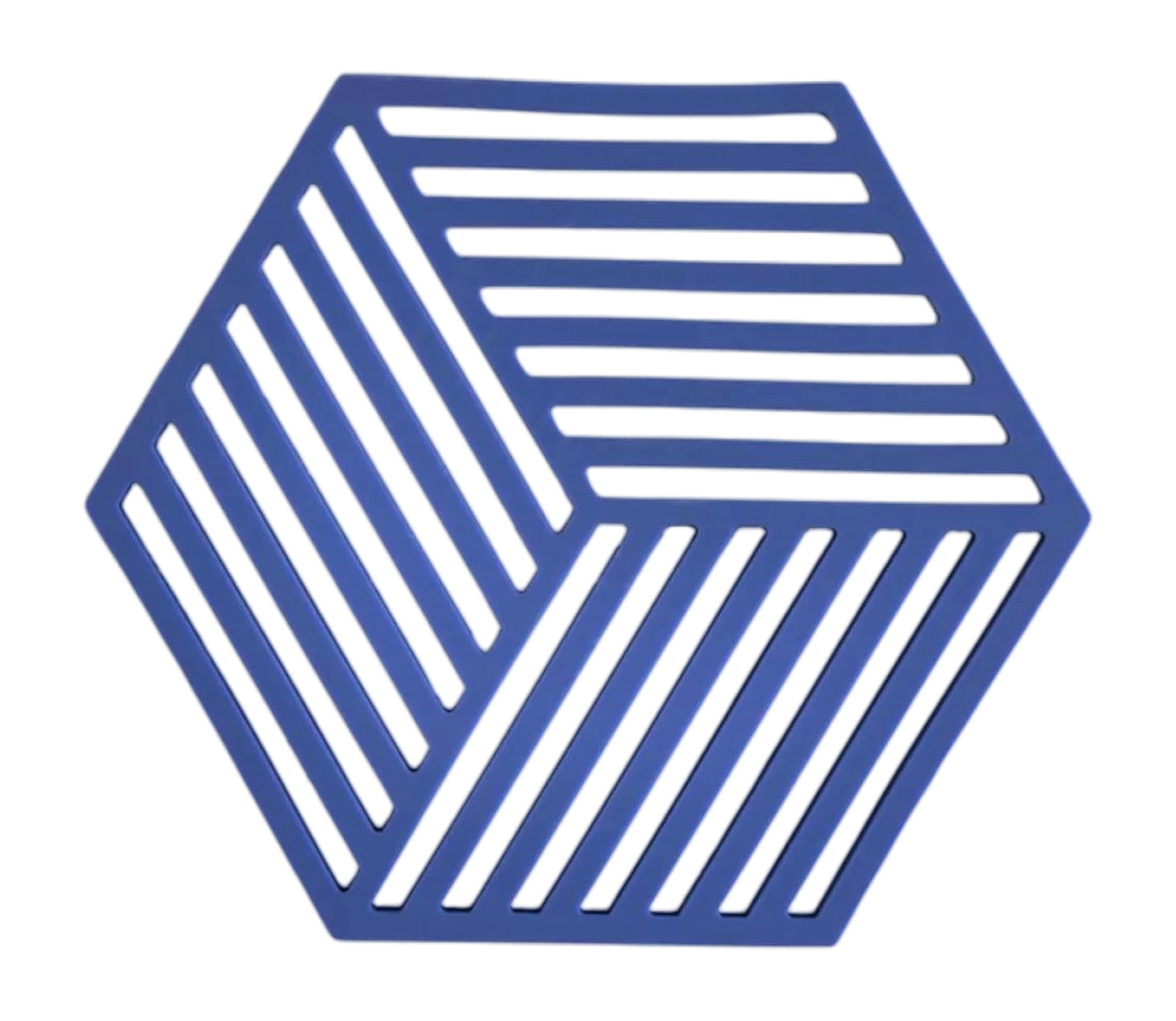 Onderzetter - Hexagon - Indigo 