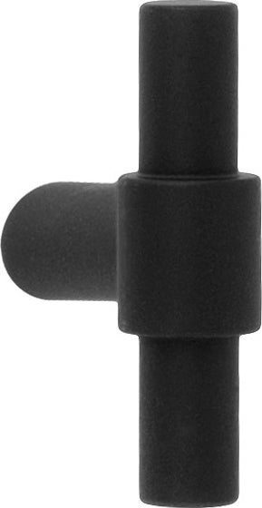 PIET BOON PB9 massieve meubelknop 9mm mat zwart