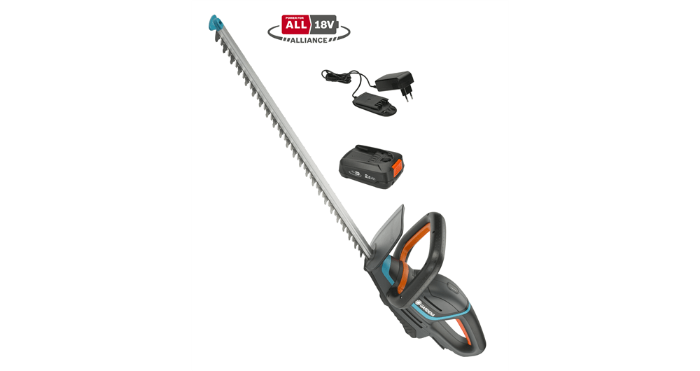 Heggenschaar - ComfortCut - 60/18V P4A Set Accu - Blauw/zwart 