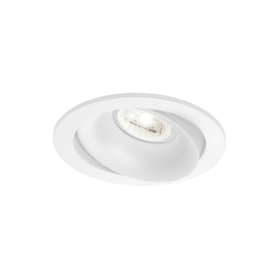 Inbouwspot - Rony 1.0 rond - wit