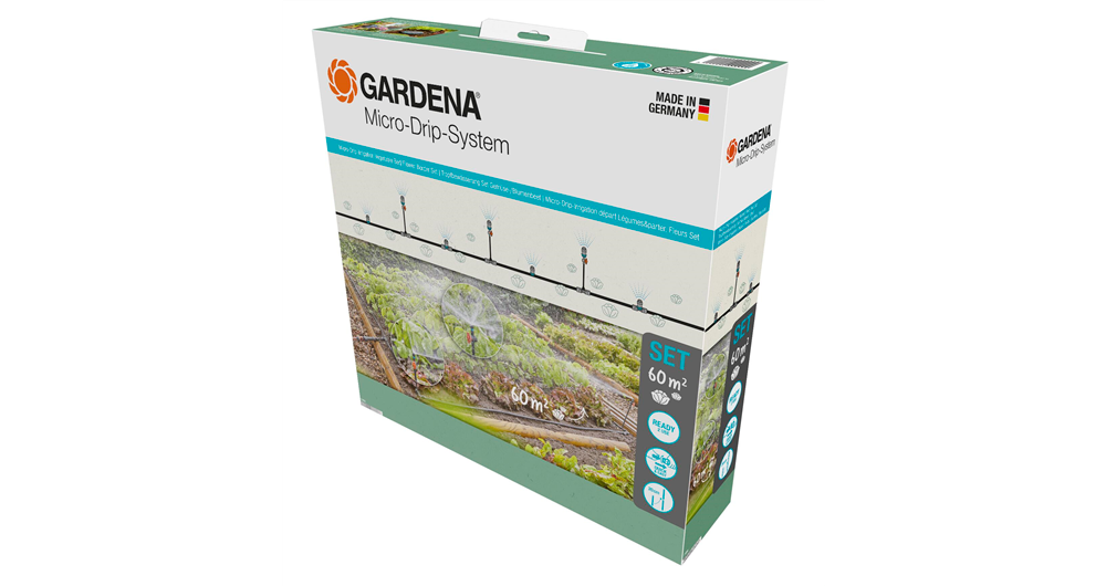 Micro-Drip Bewatering Set - Moestuin/Bloembed (60M2)