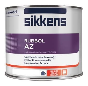 Houtlak - Rubbol AZ Hoogglans 500 ml - W05