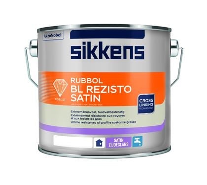 Houtlak - Rubbol bl rezisto satin 2,5 liter - W05