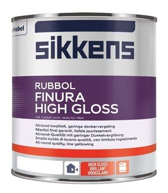 Houtlak - Rubbol finura high gloss 1 liter - N00