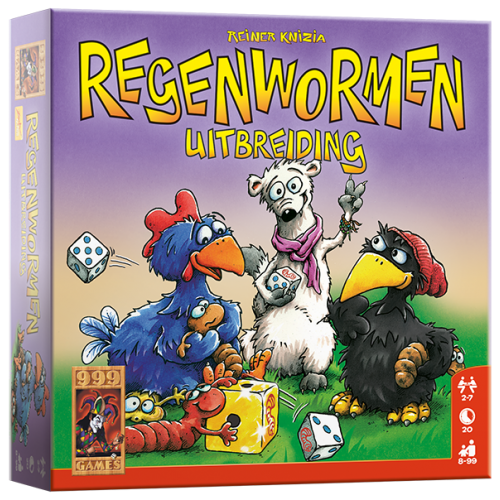 Regenwormen Uitbreiding - Dobbelspel