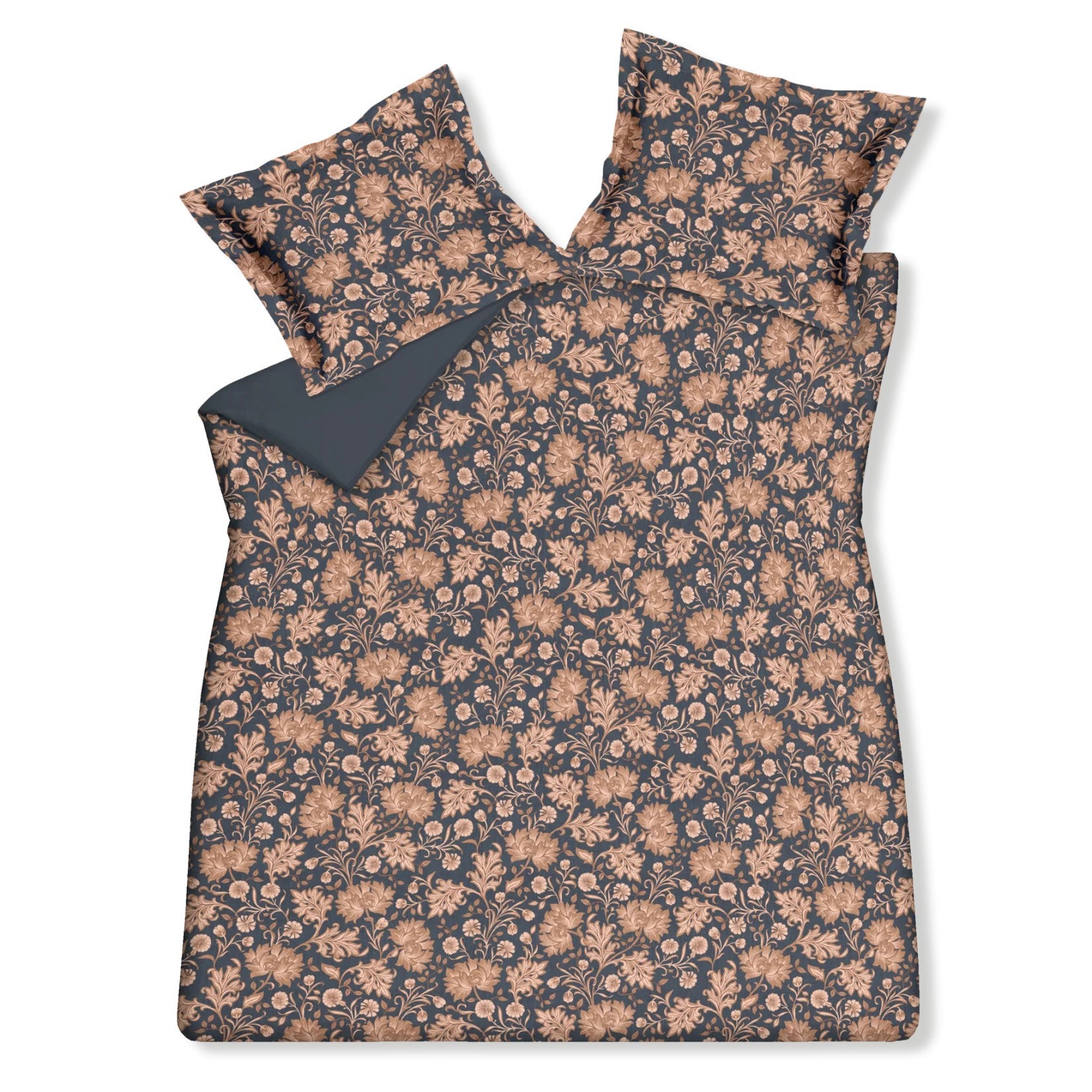 Dekbedovertrek - Inspiring Blue Ink (140x200/220 + 1 Sloop)