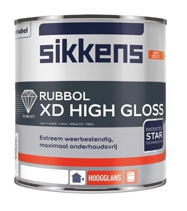 Houtlak - Rubbol XD Hoogglans 1 liter - N00