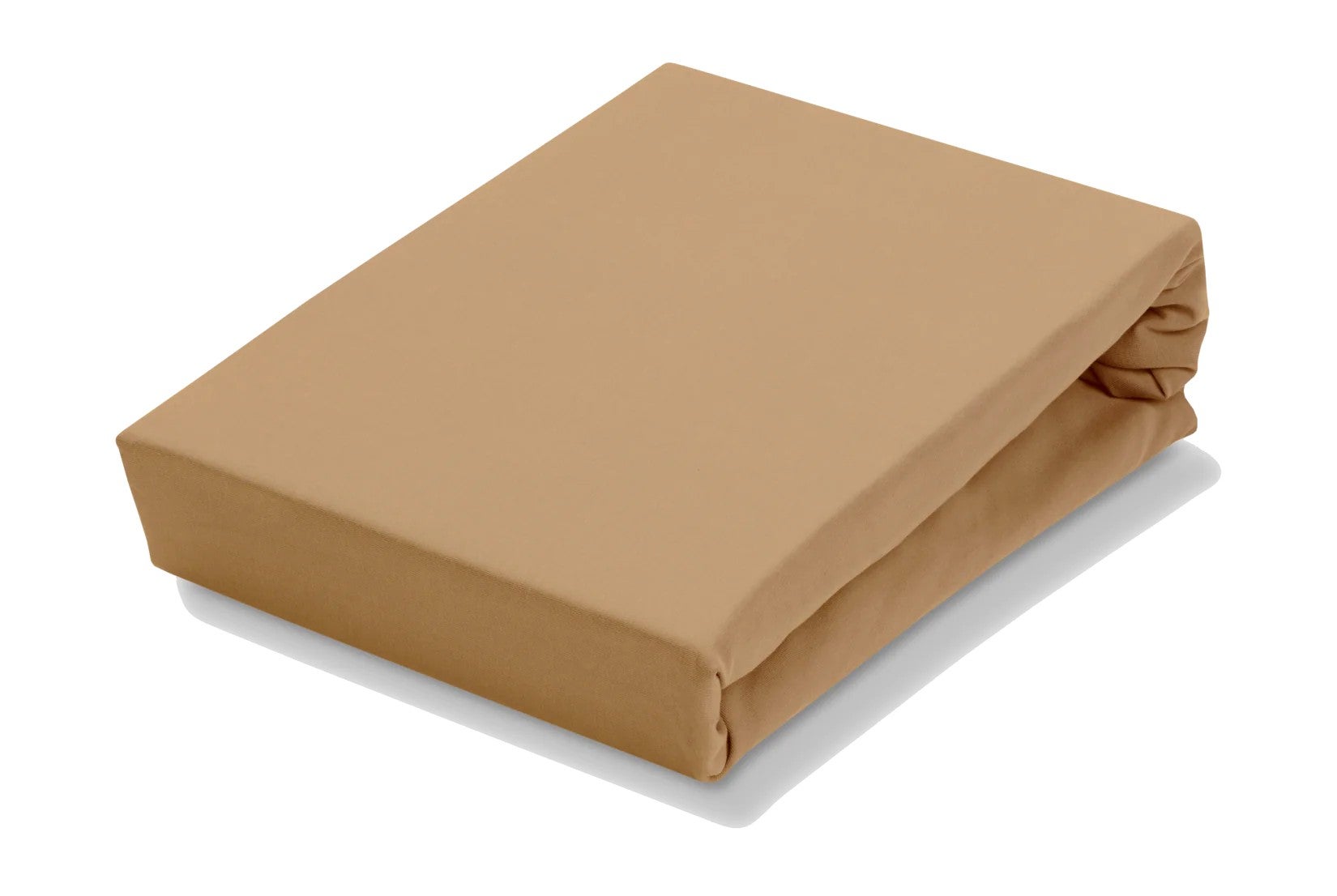 Topperhoeslaken - JERSEY SOFT TOPPER 2-persoons 140-160 x 200-220 cm - Toffee  