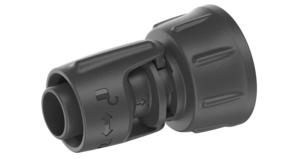 Kraanverbindingsstuk 13 mm (1/2") – 3/4" Schroefdraad - Micro-Drip System