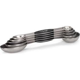 Set magnetische maatlepels RVS 5 dlg.