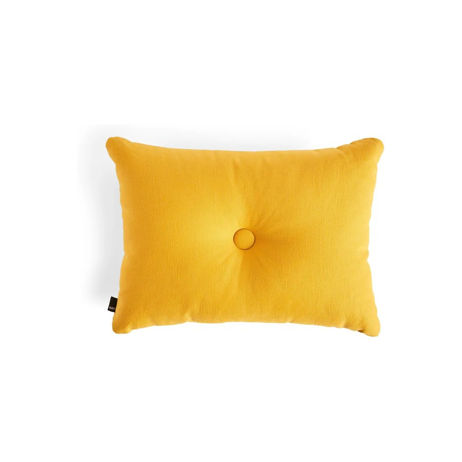 Sierkussen - Dot kussen Planar  - Geel